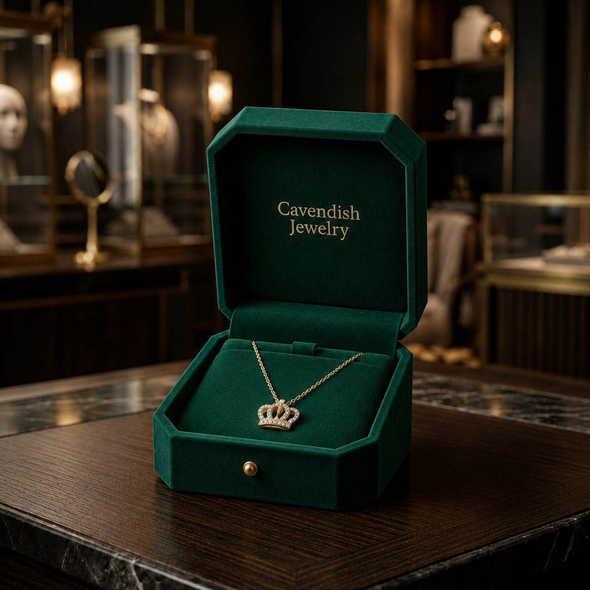 Royal Crown Necklace