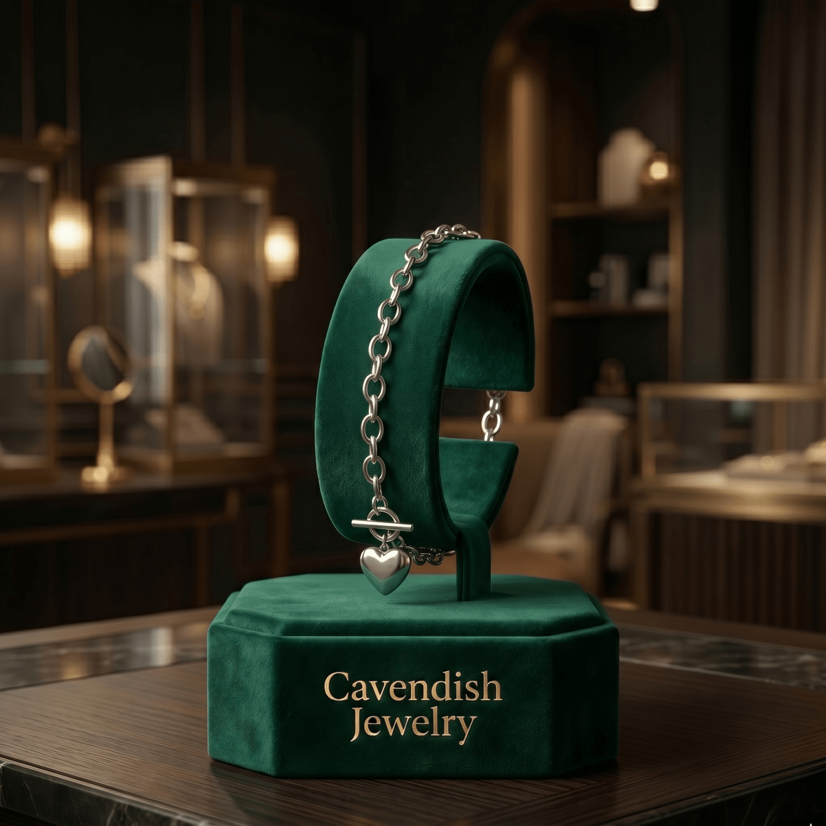 Amora Link Bracelet - Cavendish Jewelry