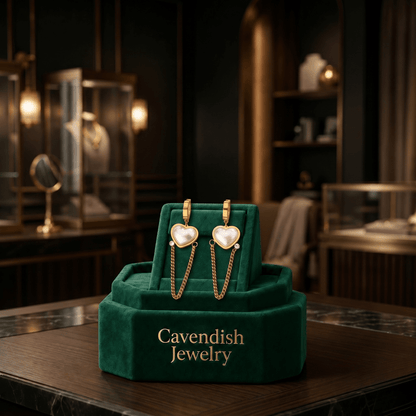 Amore Chain Earrings - Cavendish Jewelry