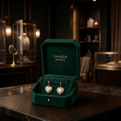 Amour Pearl Earrings - Cavendish Jewelry