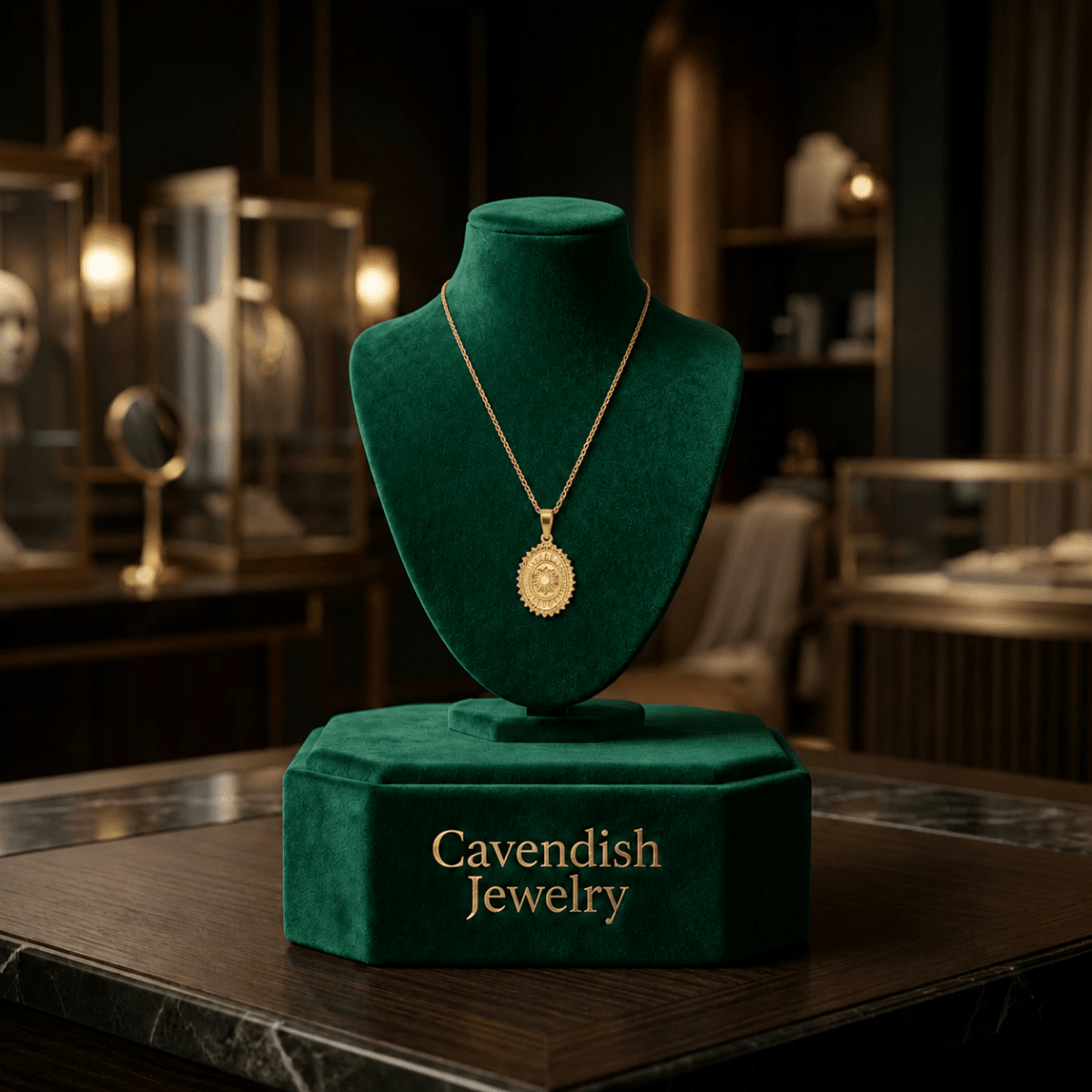 Aurelia Coin Necklace - Cavendish Jewelry