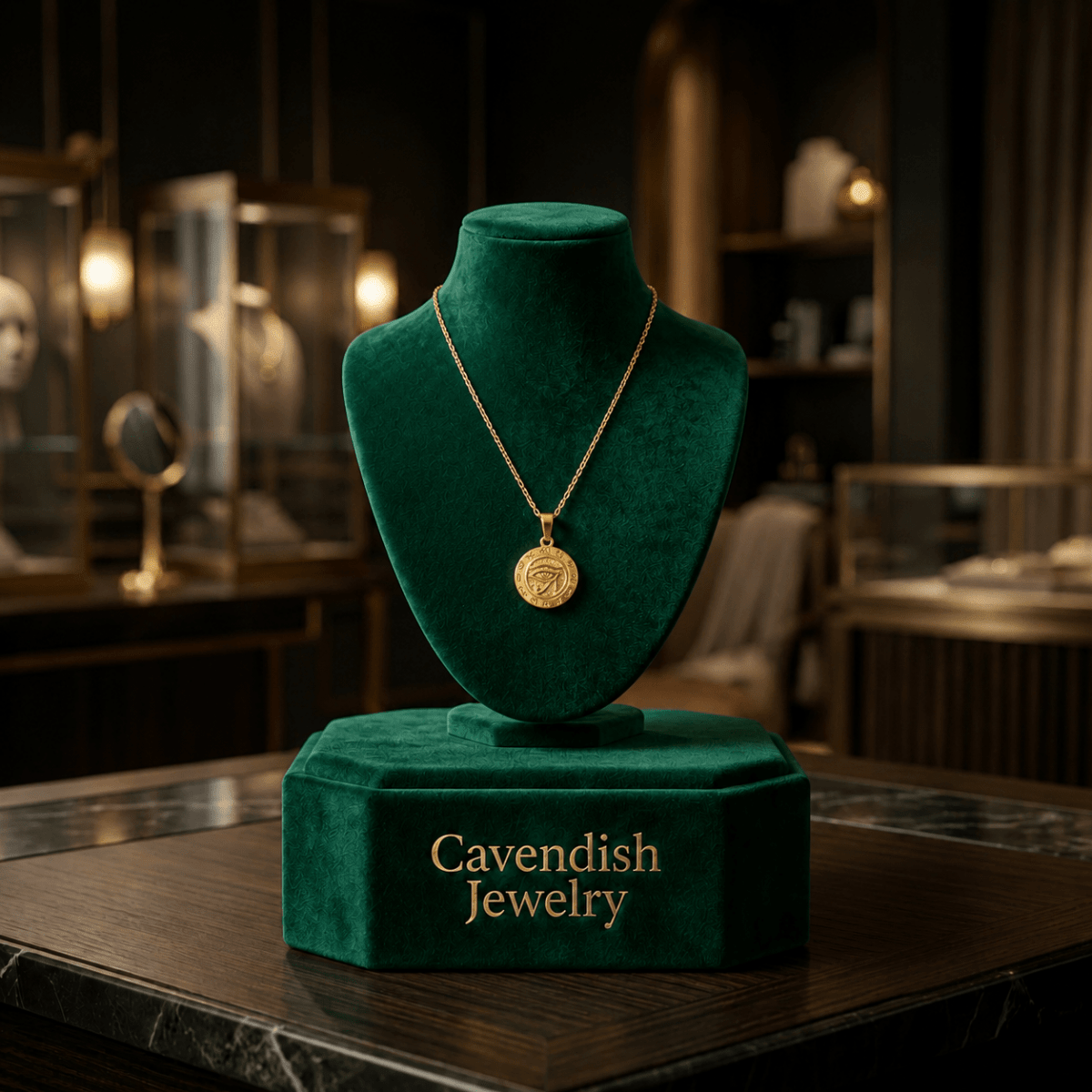Aurelia Coin Necklace - Cavendish Jewelry