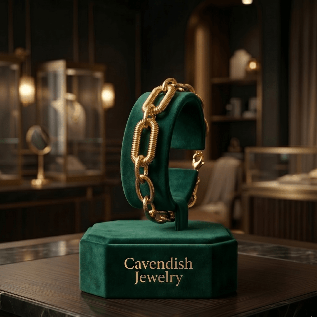 Auric Link Bracelet - Cavendish Jewelry