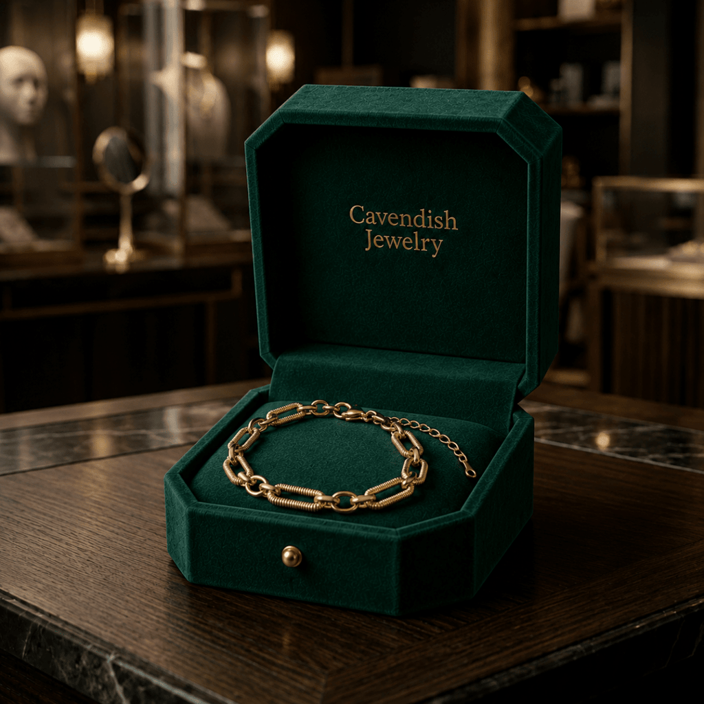 Auric Link Bracelet - Cavendish Jewelry
