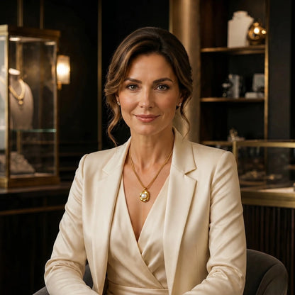 Aurielle Amour Collection Neckless with Earrings - Cavendish Jewelry