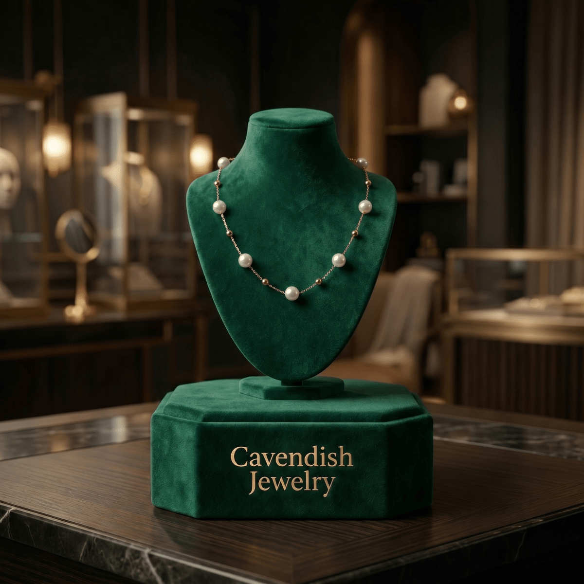 Celestia Pearl Neckless - Cavendish Jewelry