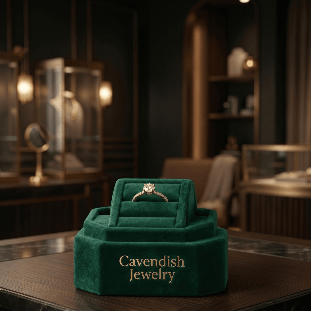 Celestia Solitaire Ring - Cavendish Jewelry