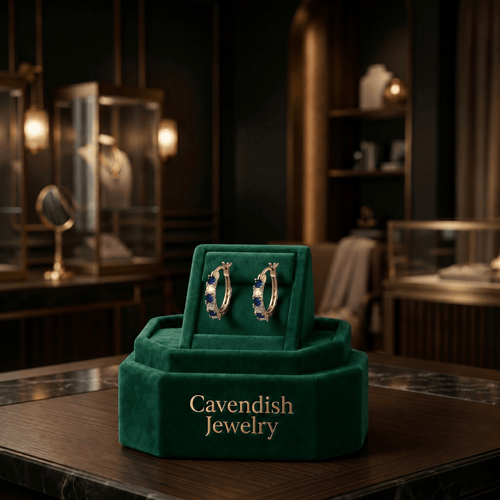 Celestial Blue Earrings - Cavendish Jewelry