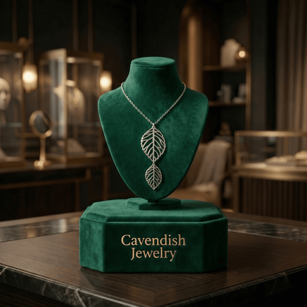 Eclipse Drop Necklace - Cavendish Jewelry