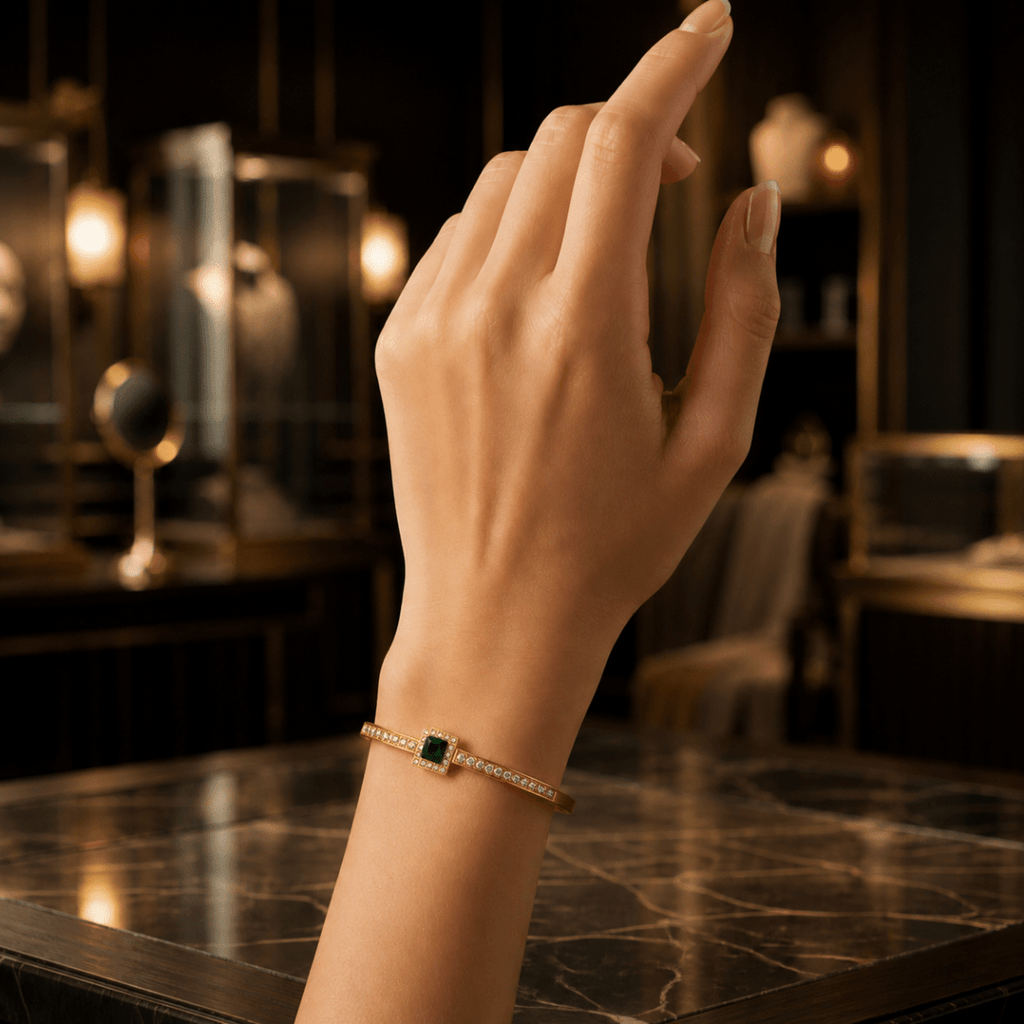 Emerald Grace Bracelet - Cavendish Jewelry