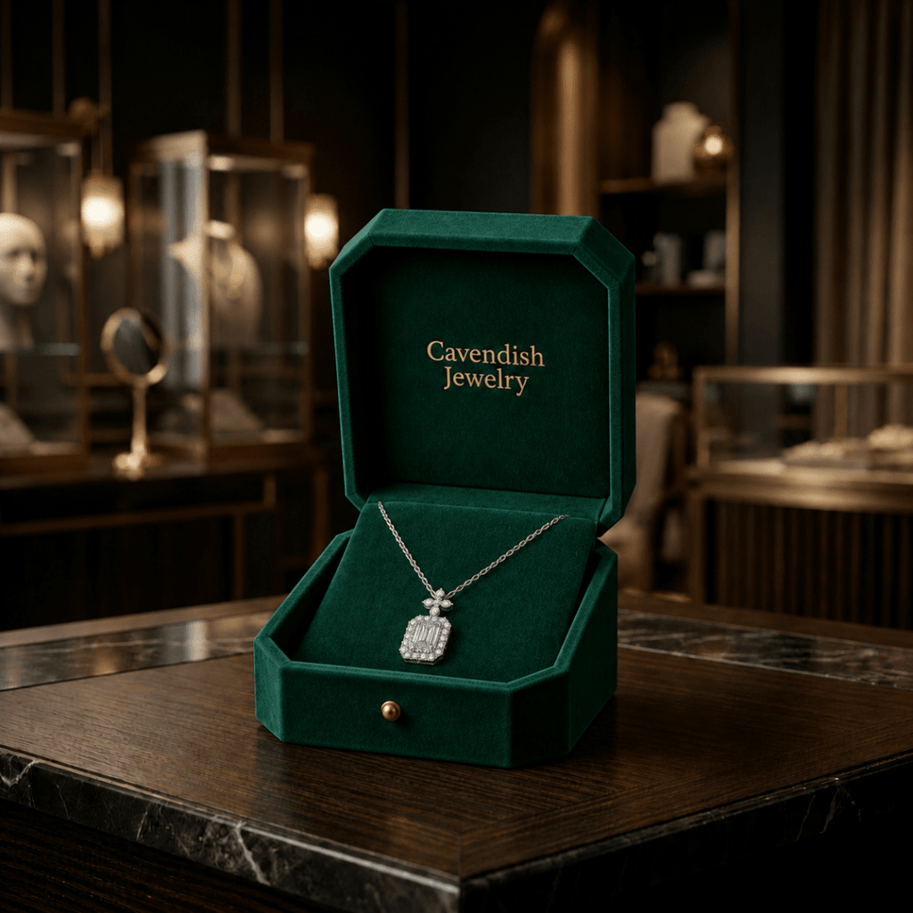 Emerald Grace Neckless - Cavendish Jewelry