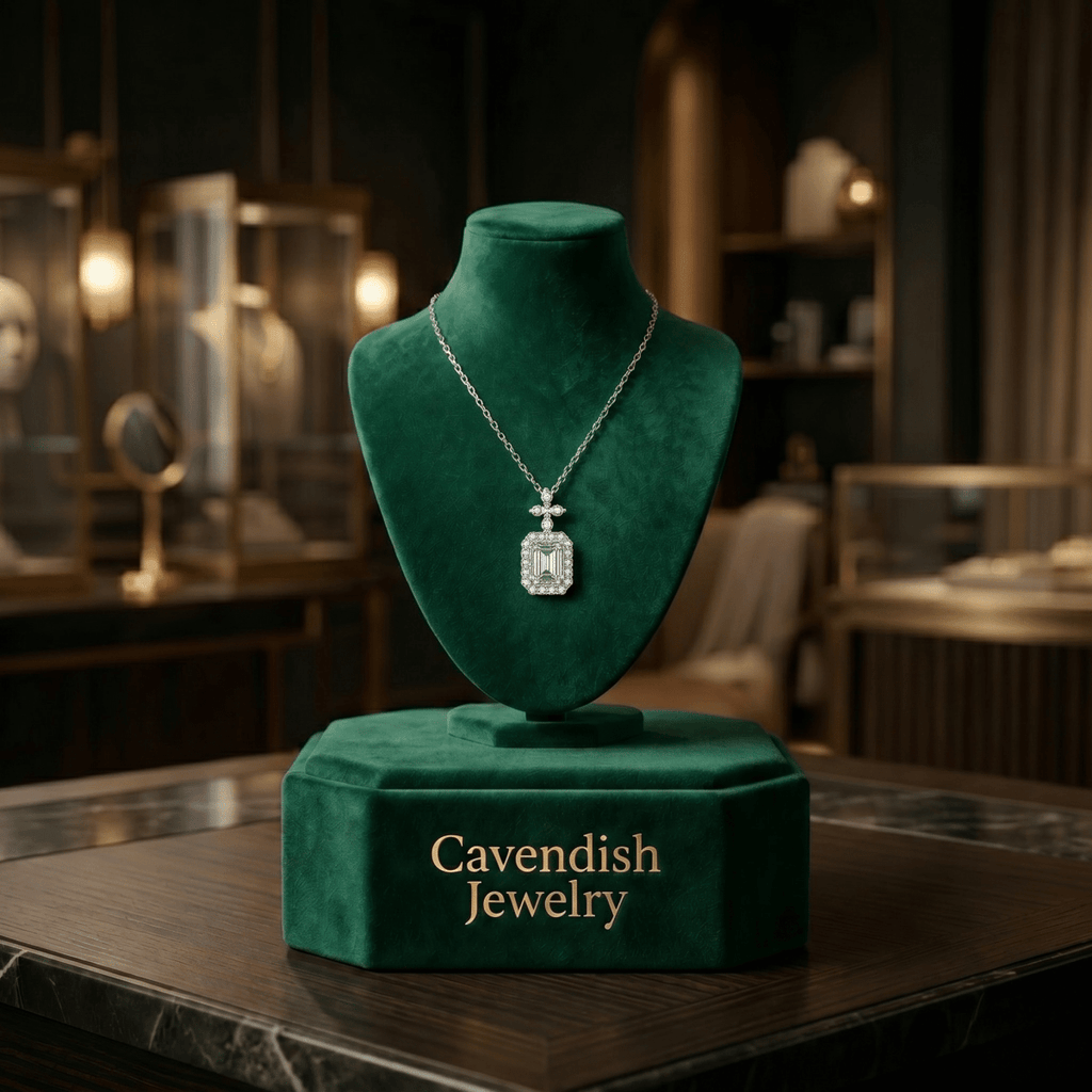 Emerald Grace Neckless - Cavendish Jewelry