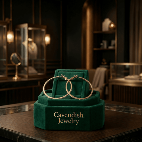 Golden Halo Luxe earrings - Cavendish Jewelry