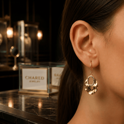 Golden Mirage Drops earrings - Cavendish Jewelry