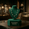 Golden Pearl Neckless - Cavendish Jewelry