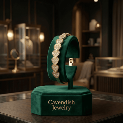 Heartline Bracelet - Cavendish Jewelry