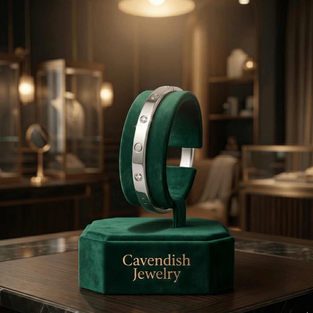 Lumière Gold Cuff Bracelet - Cavendish Jewelry