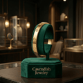Lumière Gold Cuff Bracelet - Cavendish Jewelry
