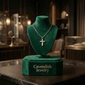 Luminara Cross Neckless, Earrings - Cavendish Jewelry