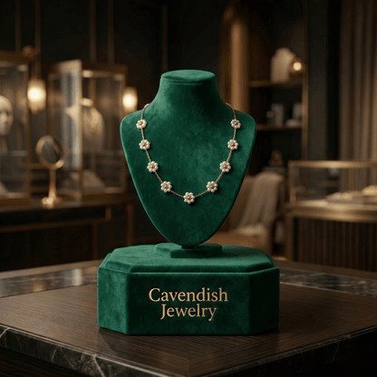 Lunabelle Floral Bracelets Anklet Necklace - Cavendish Jewelry