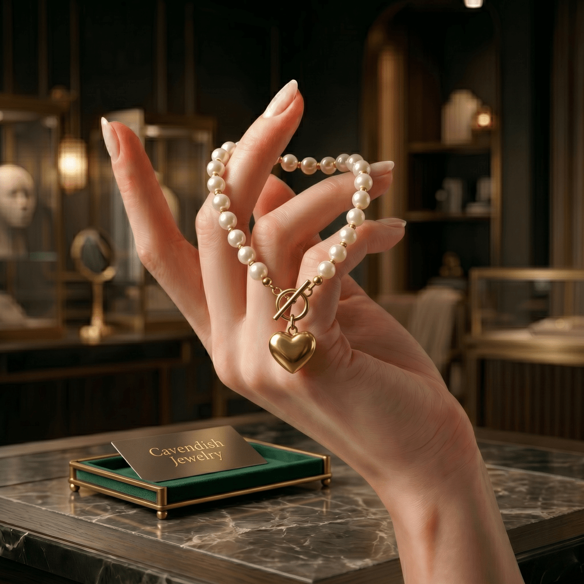 Lunara Pearl Set - Cavendish Jewelry