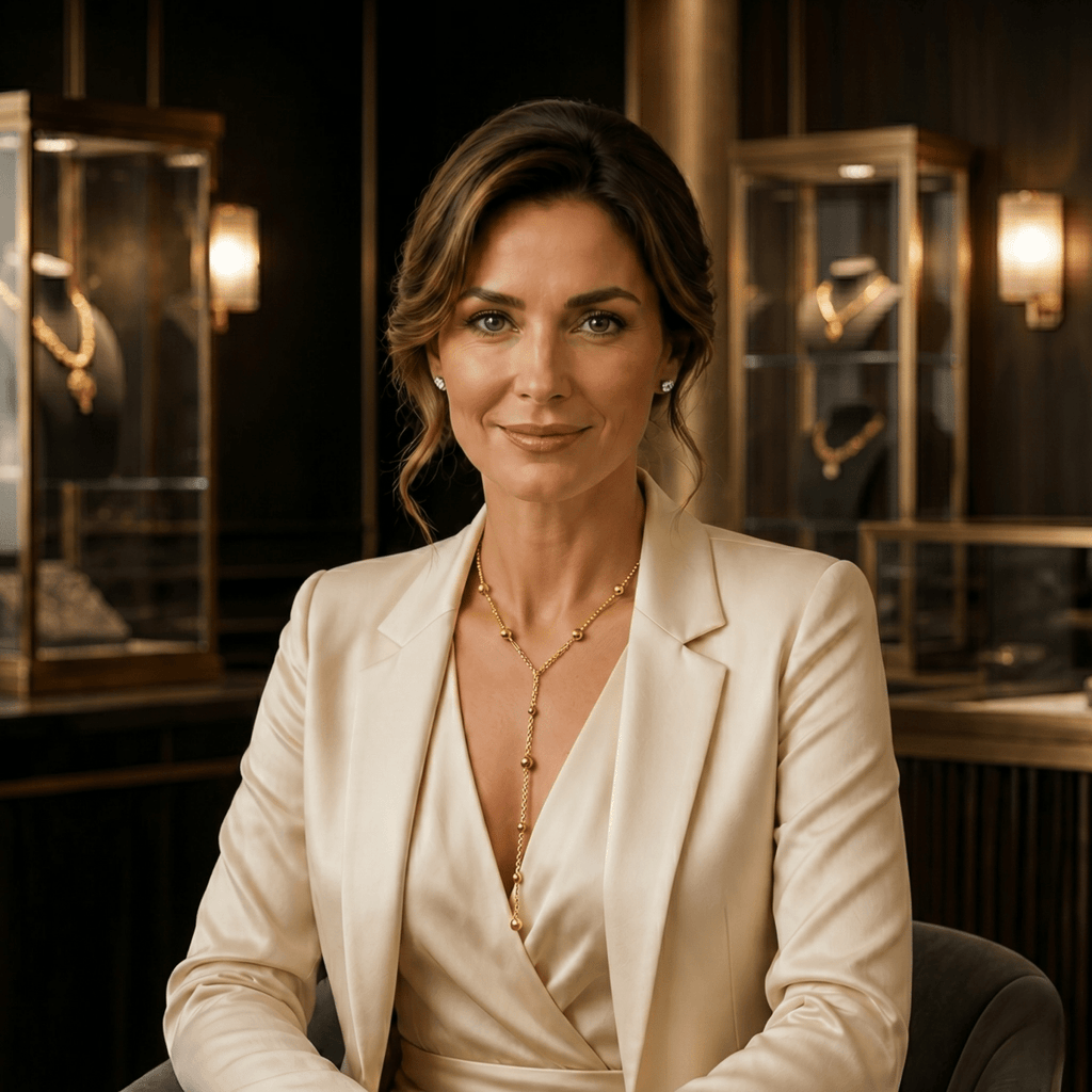 Lunéra Drop Necklace - Cavendish Jewelry