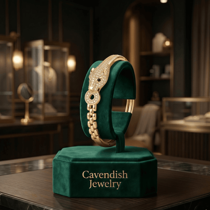 Panthera Cuff Bracelet - Cavendish Jewelry