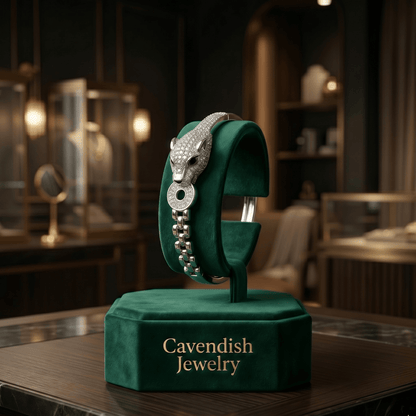Panthera Cuff Bracelet - Cavendish Jewelry