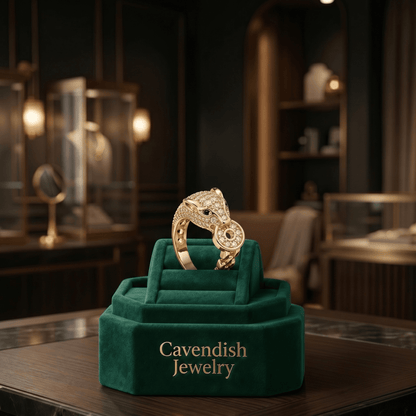 Panthera Cuff Bracelet - Cavendish Jewelry