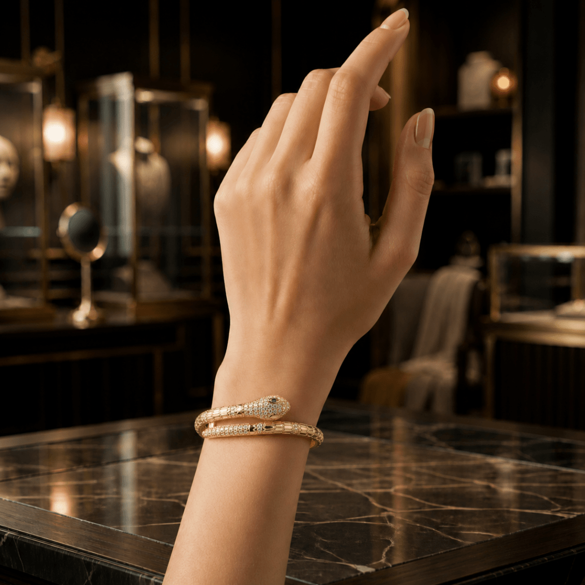 Serpentra Luxe Bracelet - Cavendish Jewelry