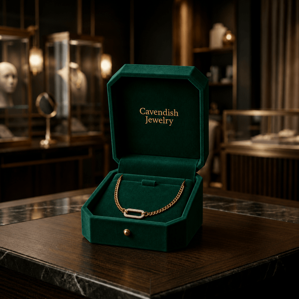 Velora Link Neckless - Cavendish Jewelry