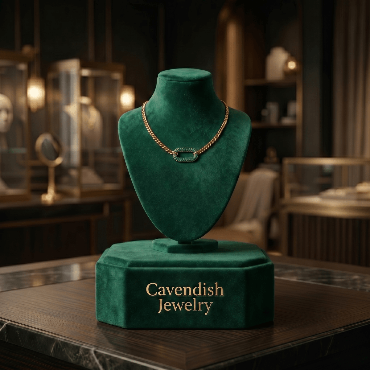 Velora Link Neckless - Cavendish Jewelry